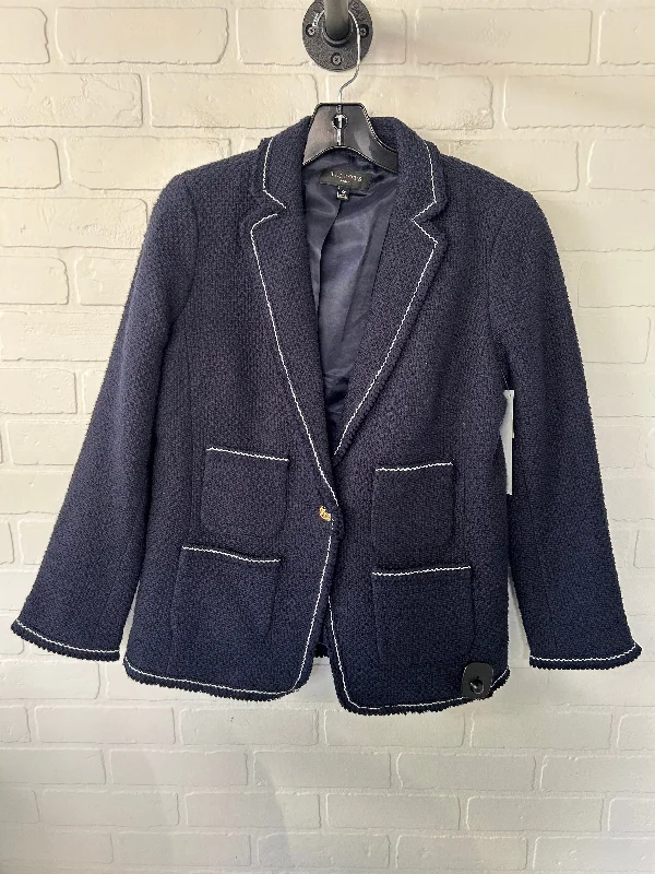 Blazer By Talbots In Blue, Size: Mp