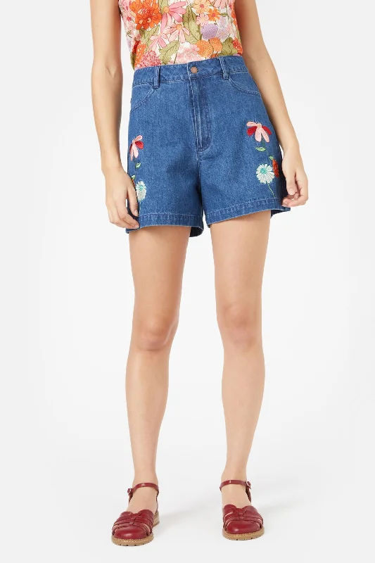 Eden Embroidered Short